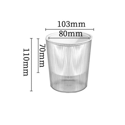 CLEARBLOOM – Self-Watering Clear Planter for Indoor & Outdoor Plants