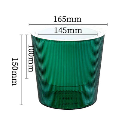 CLEARBLOOM – Self-Watering Clear Planter for Indoor & Outdoor Plants