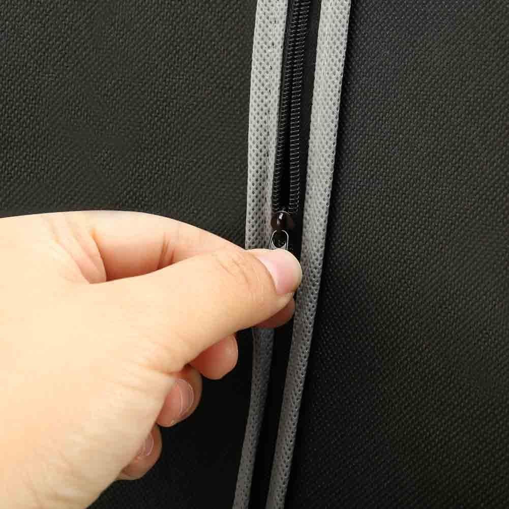 CLOTHARIA – Breathable Garment Cover Set 5-Pack with Clear Window Storage Sleeves