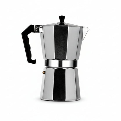 COFFEELORE – Traditional Italian Aluminum Espresso Maker for Full-Bodied Coffee