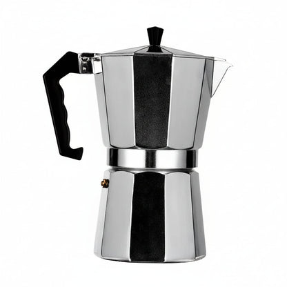 COFFEELORE – Traditional Italian Aluminum Espresso Maker for Full-Bodied Coffee