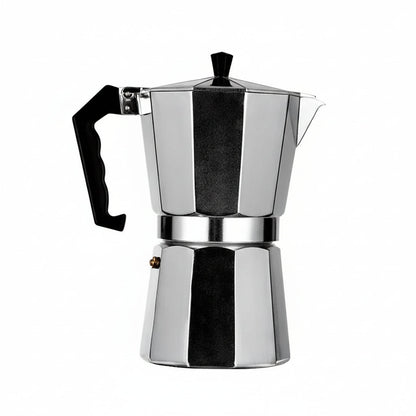 COFFEELORE – Traditional Italian Aluminum Espresso Maker for Full-Bodied Coffee