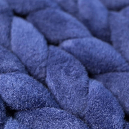 ComfaKnit – Handmade Minky Chunky Blanket for Ultimate Comfort
