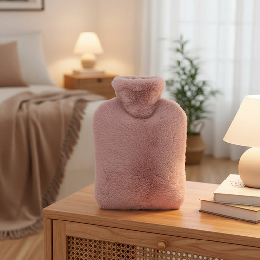 COMFORTH – 2L Hot Water Bottle with Soft Cover for Muscle and Back Pain