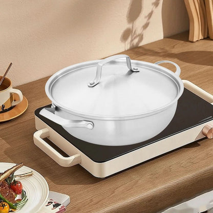 CookSphere – Premium 26 cm Stainless Pot for All Heat Sources