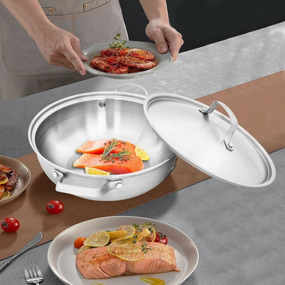 CookSphere – Premium 26 cm Stainless Pot for All Heat Sources