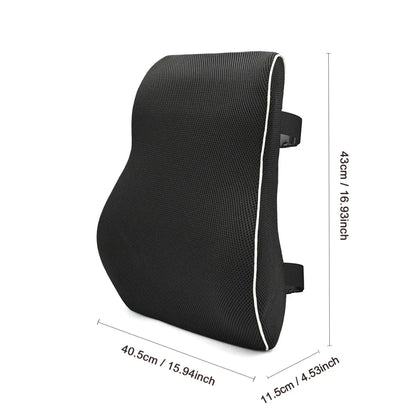 CORESPINE – Memory Foam Lumbar Cushion for Posture & Back Support