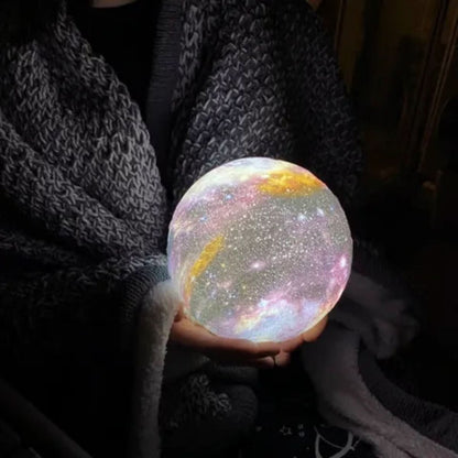 CosmoShine – Multicolor Moon Night Light with Remote Control