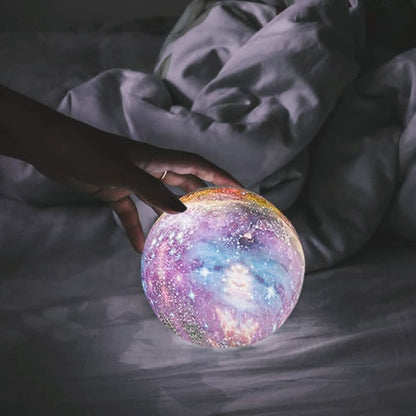CosmoShine – Multicolor Moon Night Light with Remote Control