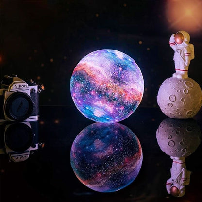 CosmoShine – Multicolor Moon Night Light with Remote Control