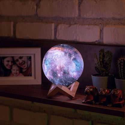 CosmoShine – Multicolor Moon Night Light with Remote Control