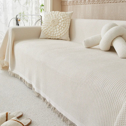 COTTONLY – Breathable Cotton Sofa Slipcover for Everyday Couch Protection