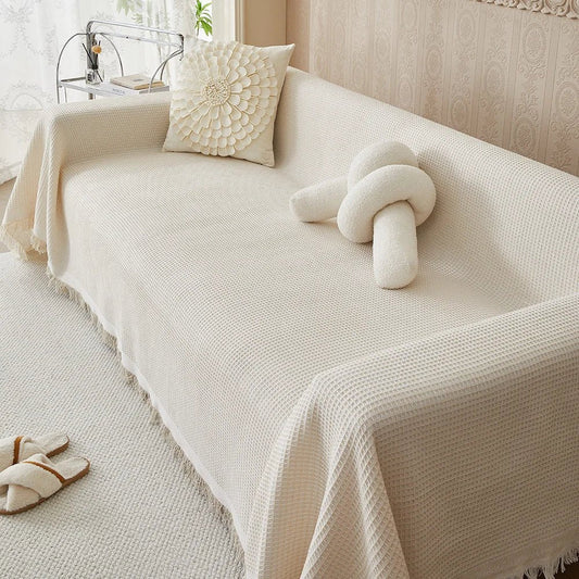 COTTONLY – Breathable Cotton Sofa Slipcover for Everyday Couch Protection