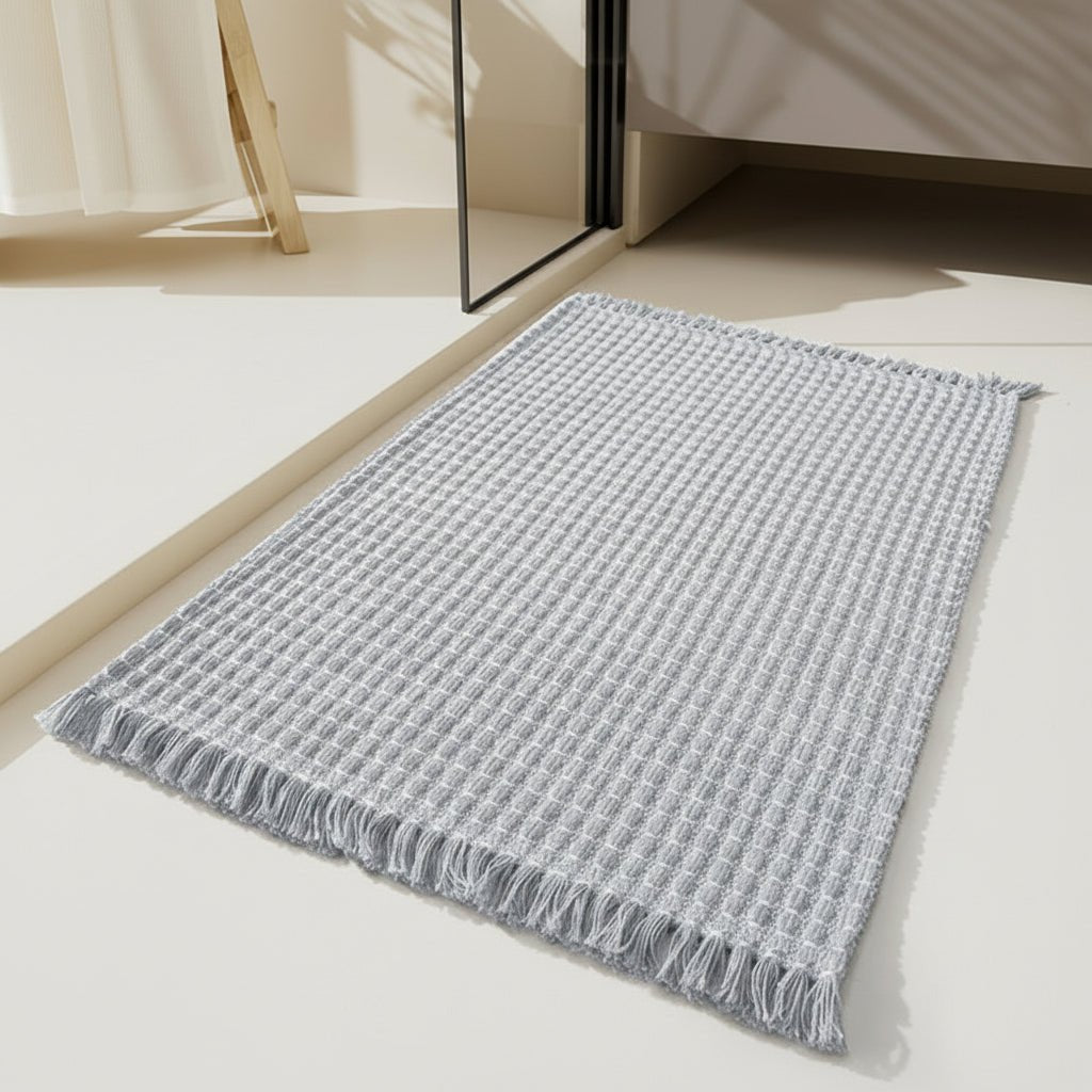 COZYDROP – Thick Microfiber Bath Rug with Anti-Slip Backing