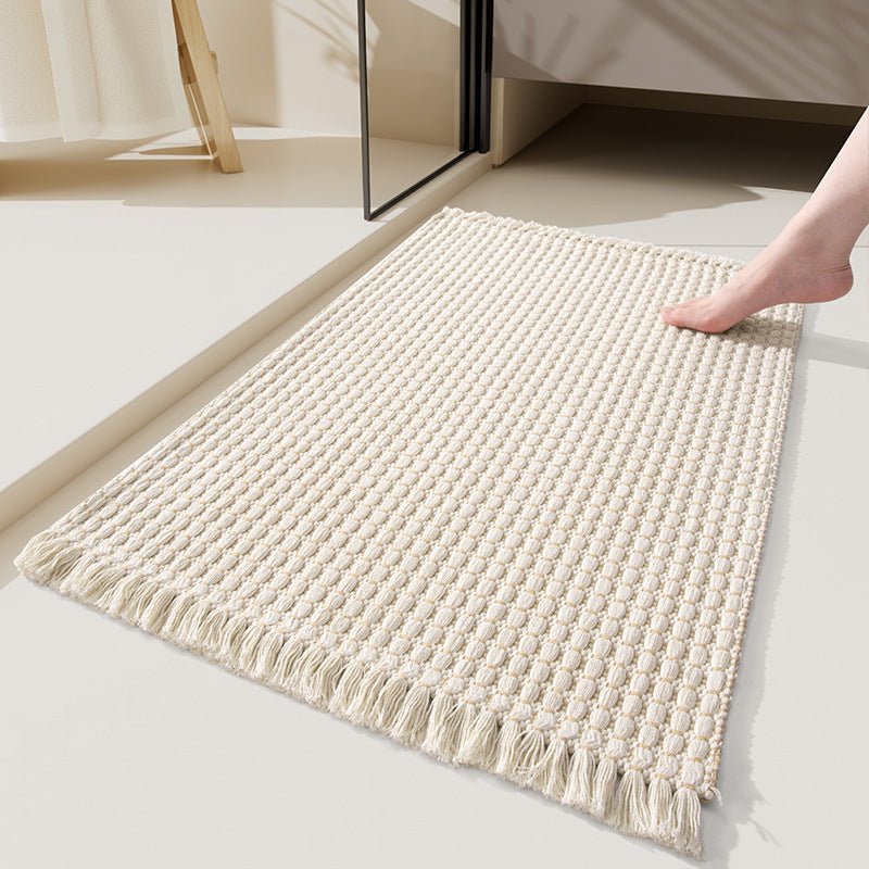 COZYDROP – Thick Microfiber Bath Rug with Anti-Slip Backing