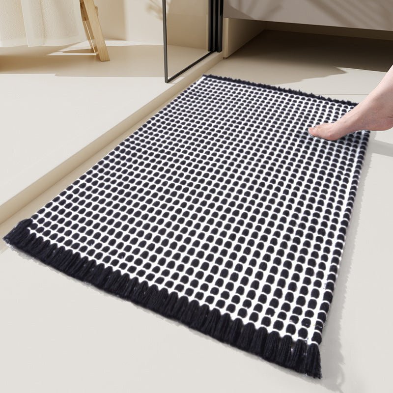 COZYDROP – Thick Microfiber Bath Rug with Anti-Slip Backing
