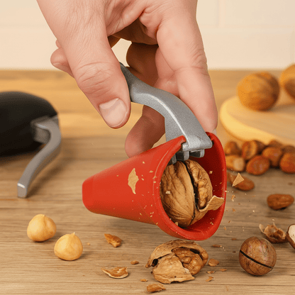 CRACKLIFT – Effortless Nutcracker with Lever Mechanism and Durable Aluminum Alloy Design