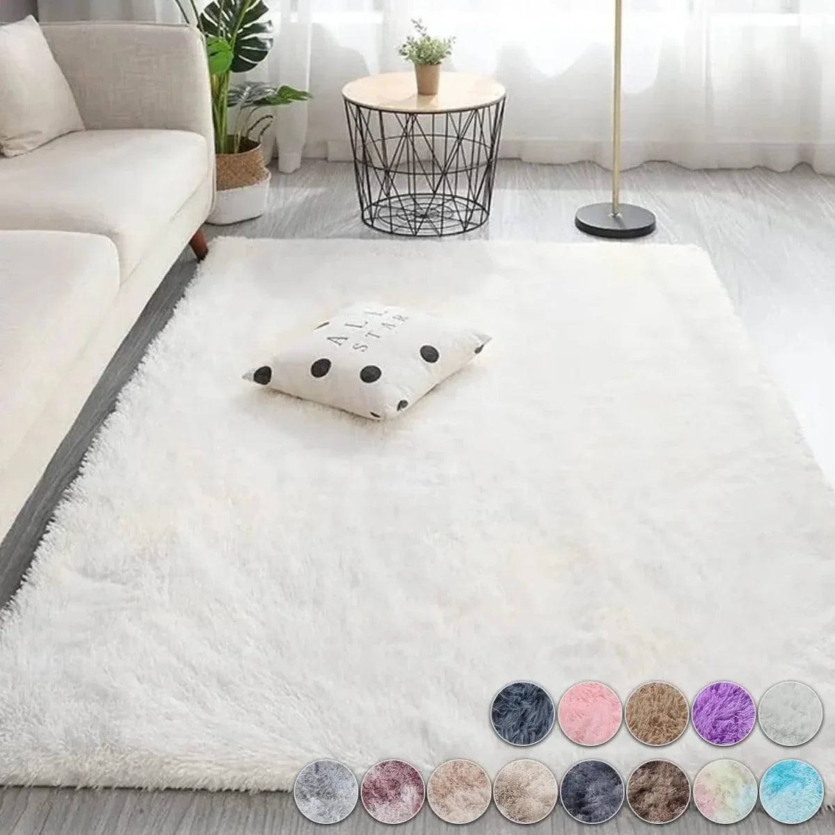 CREAMORA – Soft Wool Comfort Rug for Warm Modern Interiors