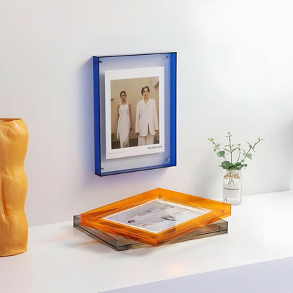 Crystaframe – Frameless Acrylic Photo Frame for a Floating, Modern Display