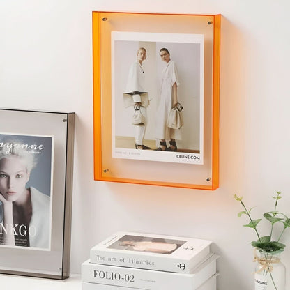 Crystaframe – Frameless Acrylic Photo Frame for a Floating, Modern Display