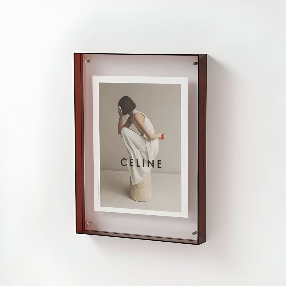 Crystaframe – Frameless Acrylic Photo Frame for a Floating, Modern Display