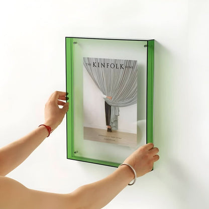 Crystaframe – Frameless Acrylic Photo Frame for a Floating, Modern Display