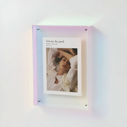 Crystaframe – Frameless Acrylic Photo Frame for a Floating, Modern Display