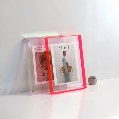 Crystaframe – Frameless Acrylic Photo Frame for a Floating, Modern Display