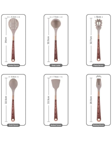 CULINOVA – Heat-Resistant Kitchen Utensil Set for Effortless Cooking
