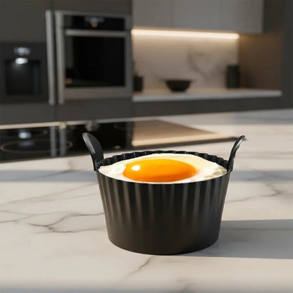 CUPBAKE – Premium Silicone Egg Cups, Non-Stick & Reusable, Set of 6