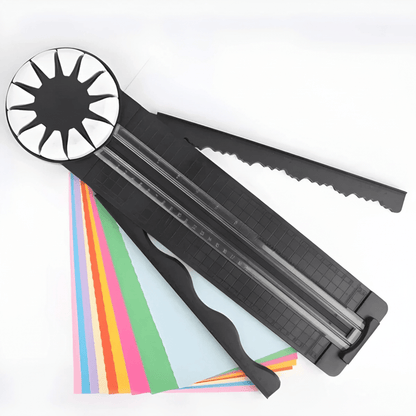CUTTERA – 12-in-1 Precision Cutter with Ergonomic Handle & Interchangeable Blades