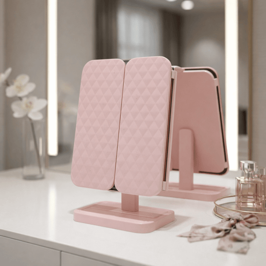 DETAILLOOK – LED Vanity Mirror with Adjustable Lighting & Precision Magnification