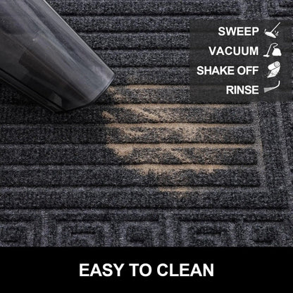 DIRTBLOCK – Rubber Anti-Slip Door Mat Designed for Powerful Dirt Trapping