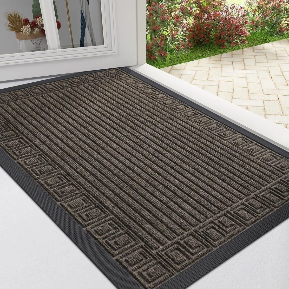 DIRTBLOCK – Rubber Anti-Slip Door Mat Designed for Powerful Dirt Trapping