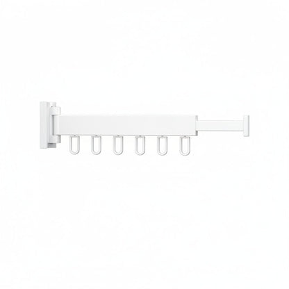 DRYFOLD – Wall-Mounted Retractable Clothes Dryer with Folding Hanger Design