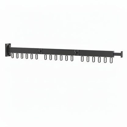 DRYFOLD – Wall-Mounted Retractable Clothes Dryer with Folding Hanger Design