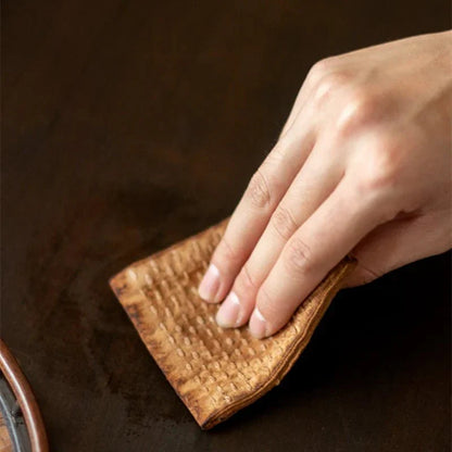 EARTHCHA – Handmade Cotton Linen Dishcloth for Japanese Tea Rituals