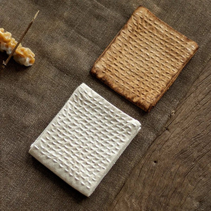 EARTHCHA – Handmade Cotton Linen Dishcloth for Japanese Tea Rituals