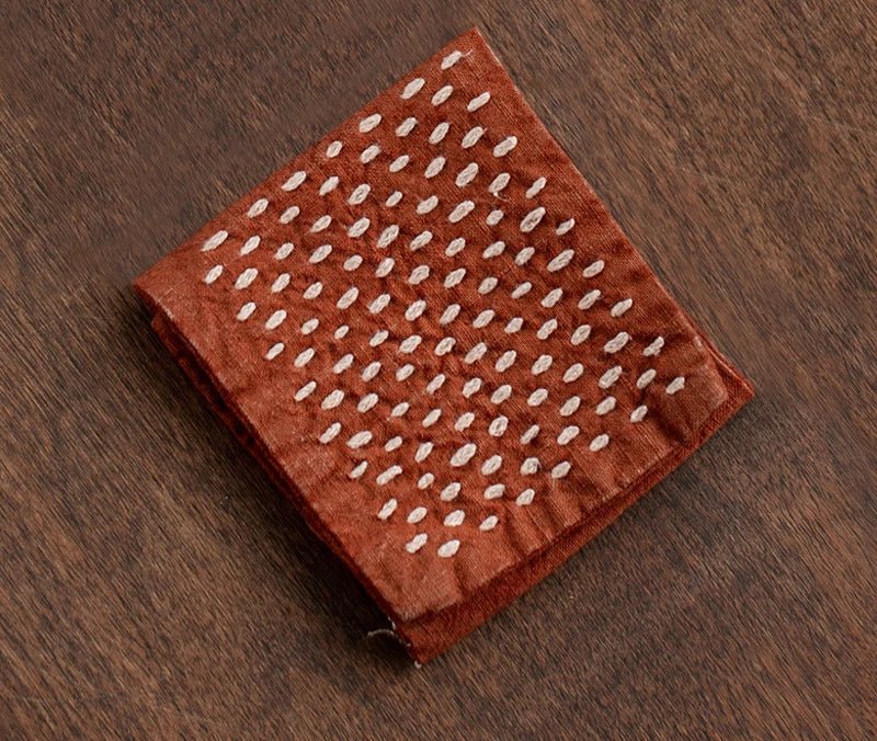 EARTHCHA – Handmade Cotton Linen Dishcloth for Japanese Tea Rituals