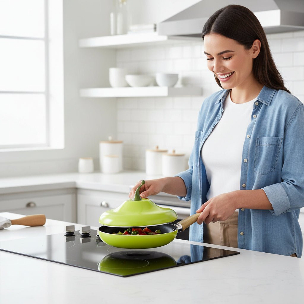 ECOFRY – Ceramic Non Stick Frying Pan for Clean and Balanced Cooking