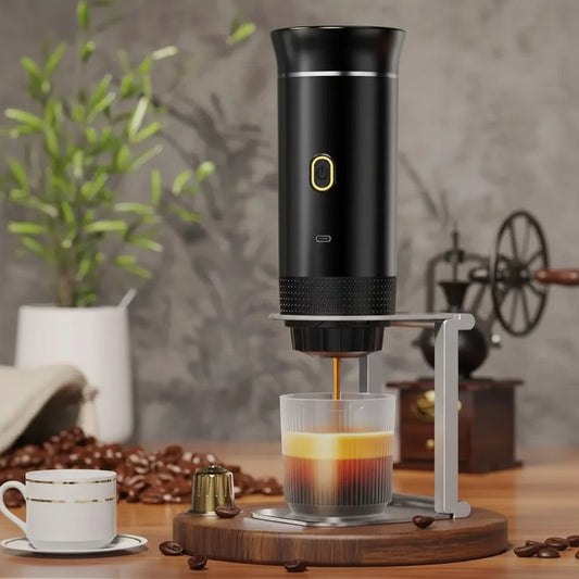 ESPRESSOCRAFT – Premium Portable 3-in-1 Espresso Maker with High-Pressure Brewing