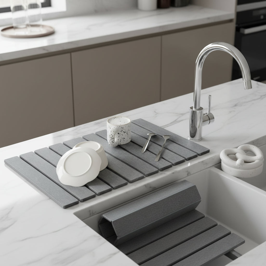 EVODRY – Instant-Dry Diatomite Stone Mat for Clean, Hygienic Surfaces