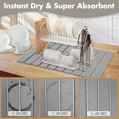 EVODRY – Instant-Dry Diatomite Stone Mat for Clean, Hygienic Surfaces