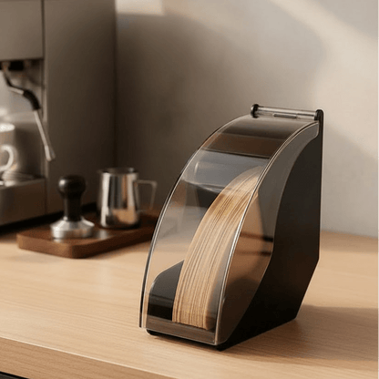 FILTERIA – Hand Brew Coffee Filter Holder with Clear Acrylic Lid