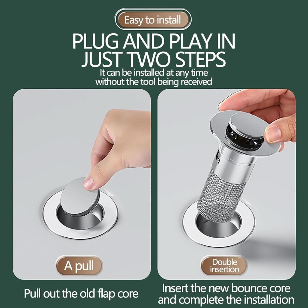 STOPBLOCK – Drain Protector for Clog Prevention & Jewelry Safety