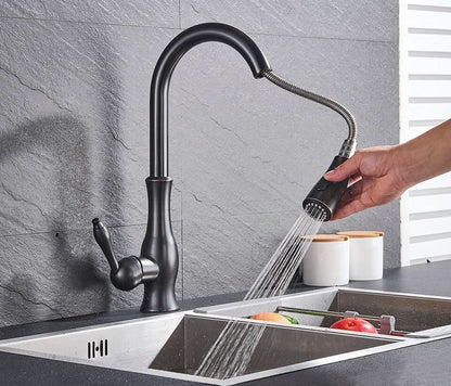 Flexflow – Extendable Stainless Steel Kitchen Tap for Flexible Rinsing