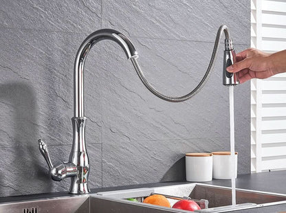 Flexflow – Extendable Stainless Steel Kitchen Tap for Flexible Rinsing