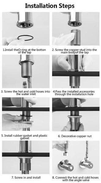 Flexispout – 360° Flexible Faucet with Spray Mode for Sink Comfort