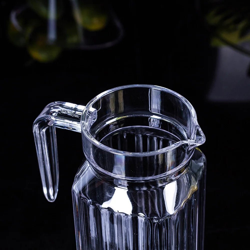 FRESHPITCH – 1.1L Plastic Juice Pitcher with Easy-Grip Handle & Easy Cleaning