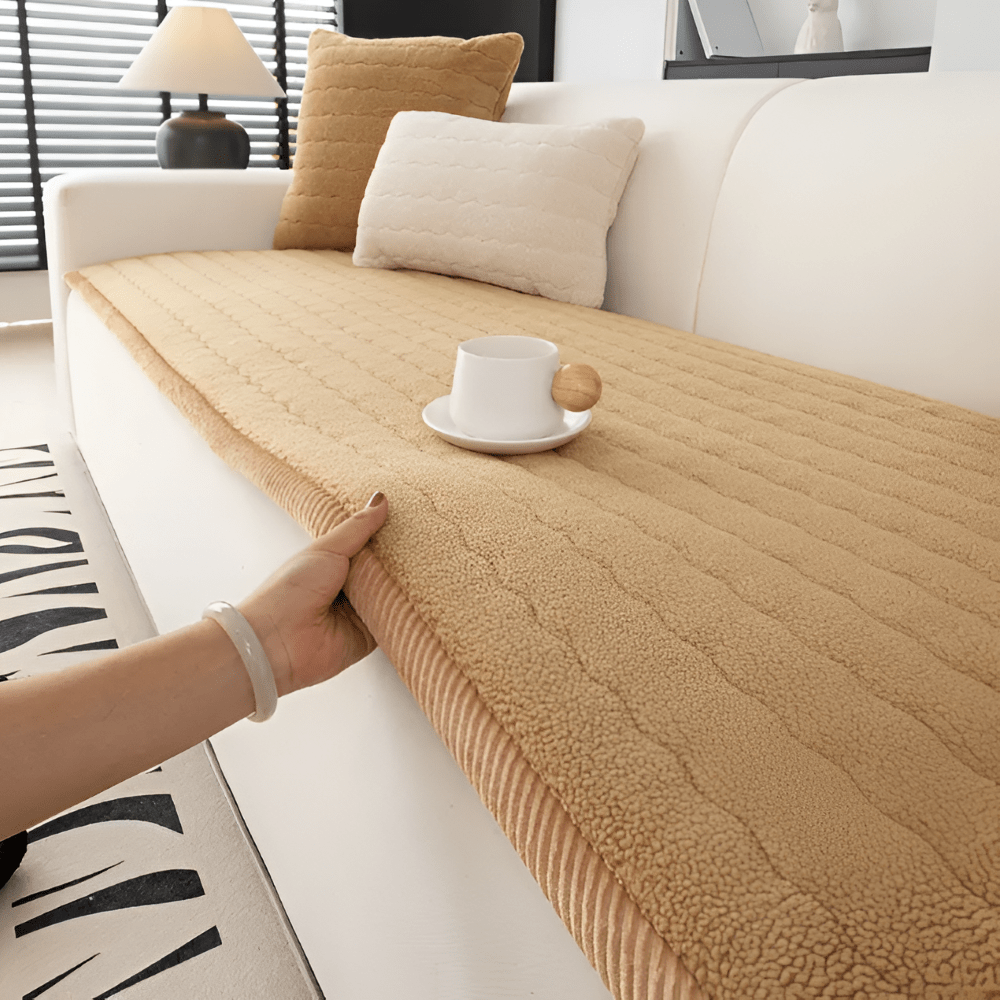 FURNICOZY – Soft Non-Slip Sofa Cover for Pet-Friendly Daily Comfort